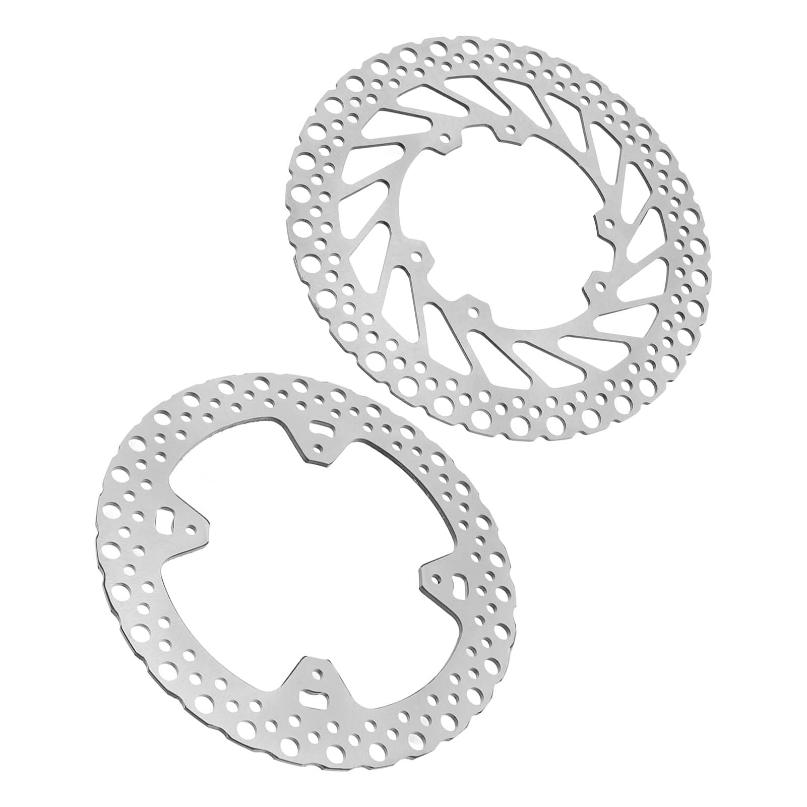 Qqmora Set Rotore Freno a Disco da 240 Mm di Ricambio Durevole in Acciaio Inossidabile per CR125R CR250R CRF250R CRF450R