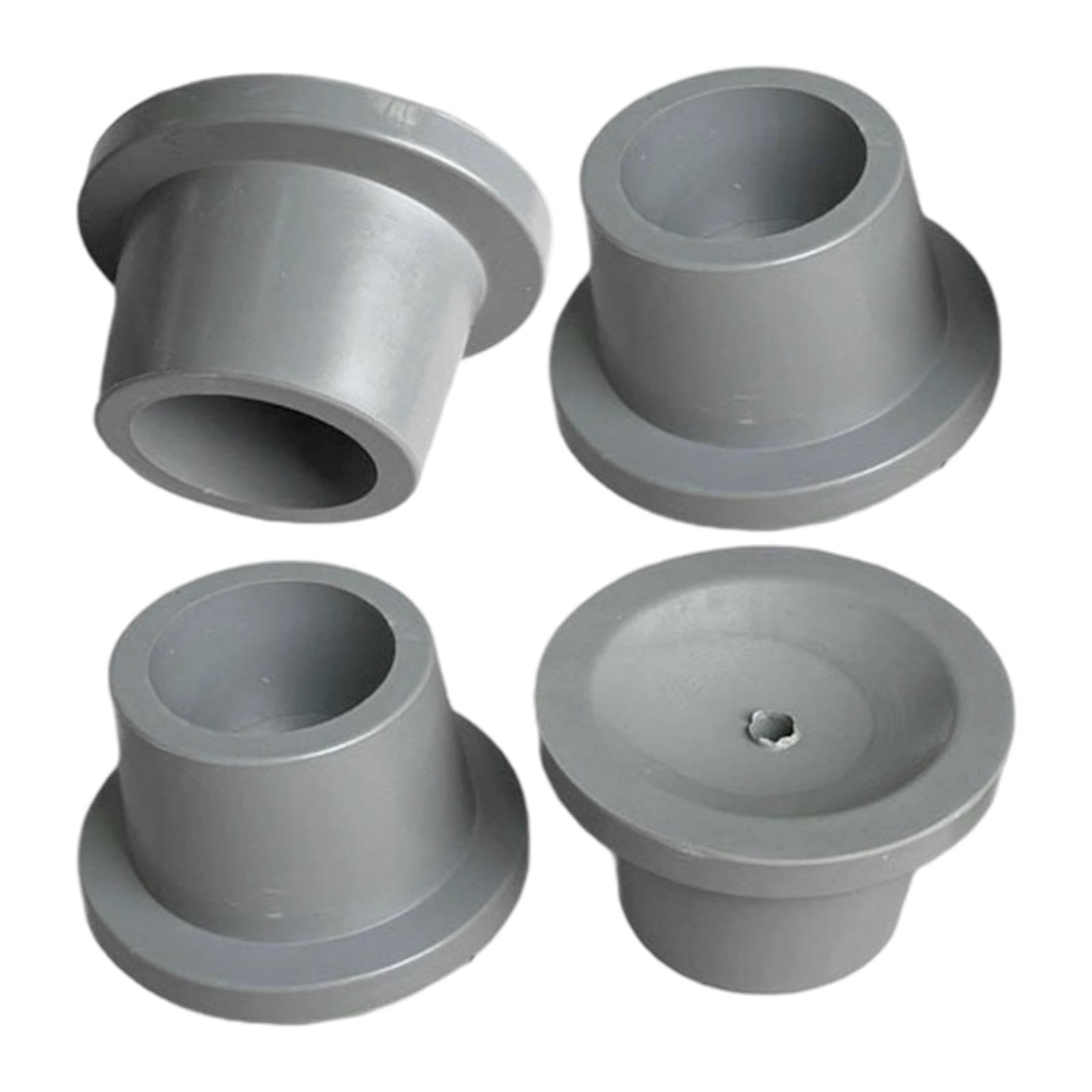 harayaa Pies de reemplazo de 4 piezas para sillas de ducha puntas de goma de tazas de succión para el asiento de silla de baño, 3.2 Cm