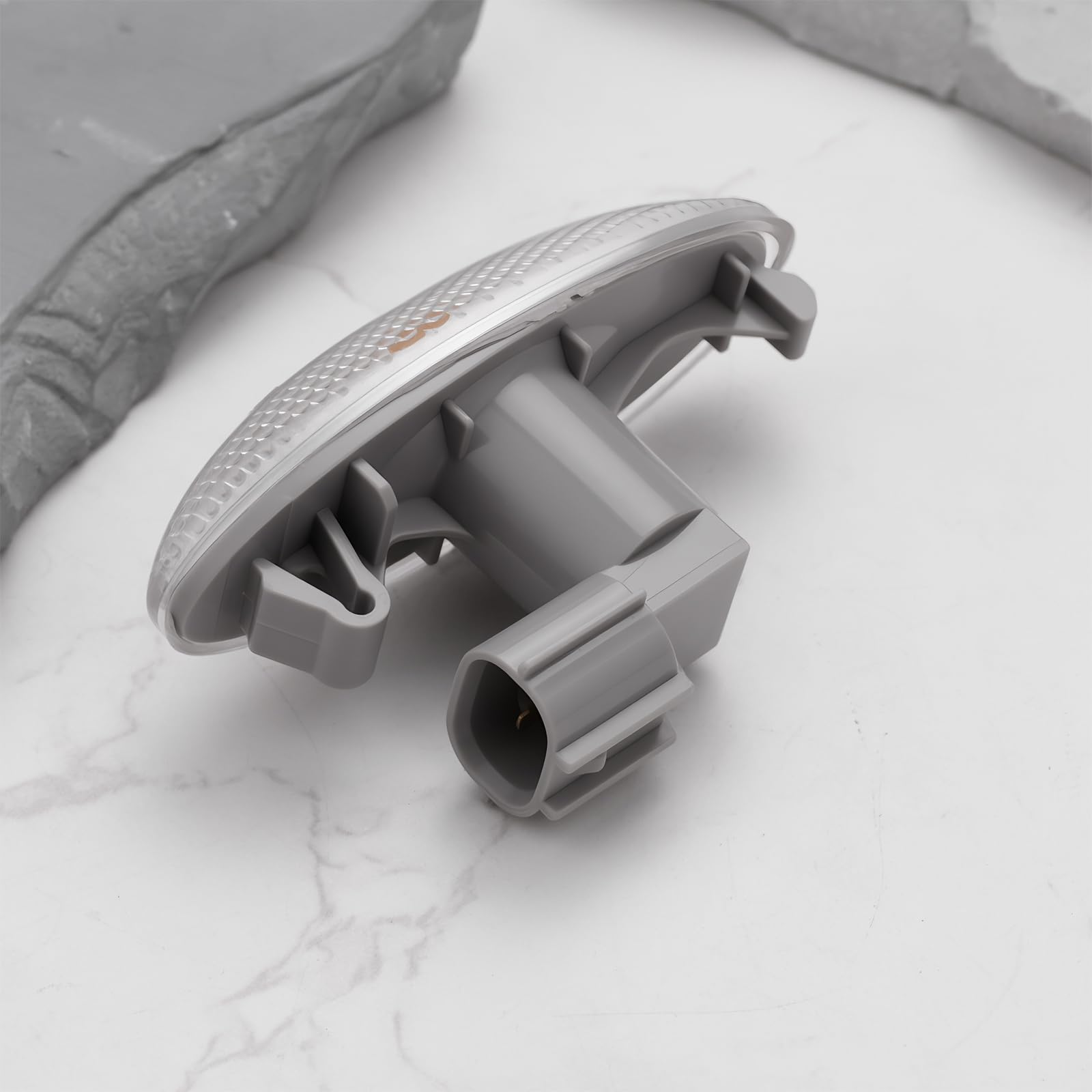 OTOTEC 2 szt. światło kierunkowskazu samochodowego do błotnika przedniego, światło boczne 81730-0D032, kompatybilne z Toyota Yaris RAV4