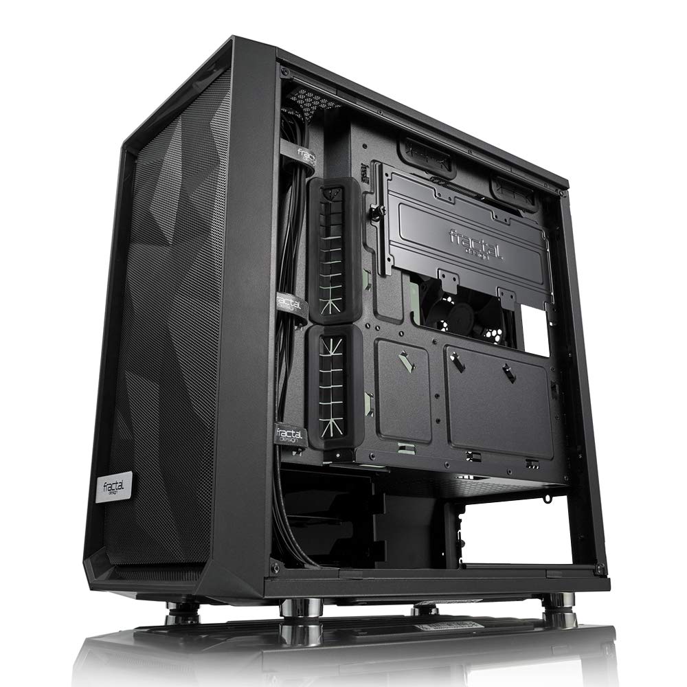 Boîtier PC Fractal Design Meshify C - Noir Vitre Trempée - Airflow Maxi & Compact