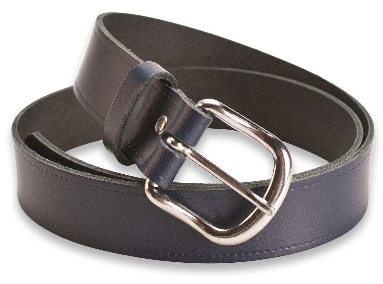 Mens Leather Belt 1. 25" Width -