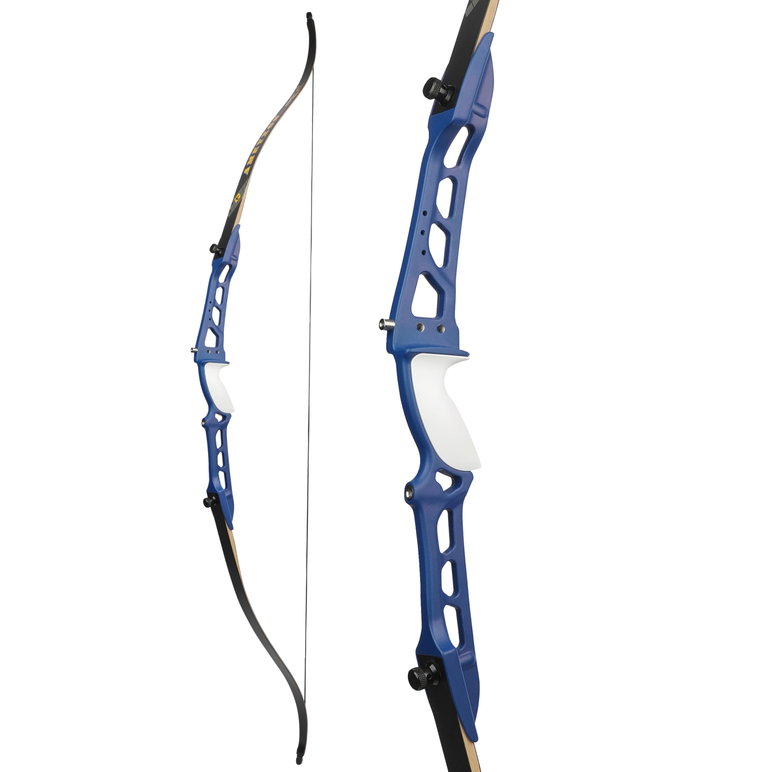 68'' Archery Recurve Bow Set 20-40 lbs Takedown Right Handed for Adults & Beginners Target Archery Practice Outdoor Shooting Training with All Recurve Bow Accessories Set
