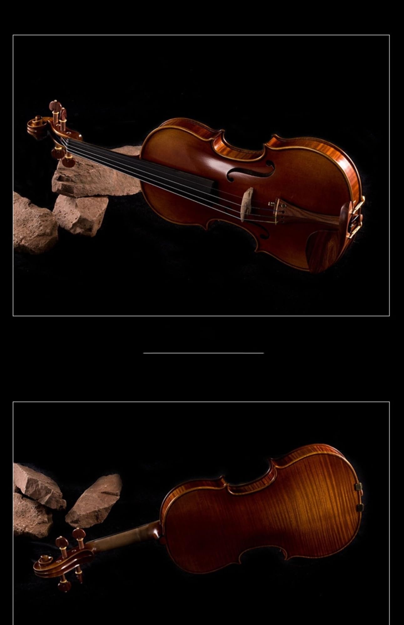 Geige Violine Professionelle Europäisches Material Italienischer Stil Violine Für Erwachsene Handgefertigt(4/4)