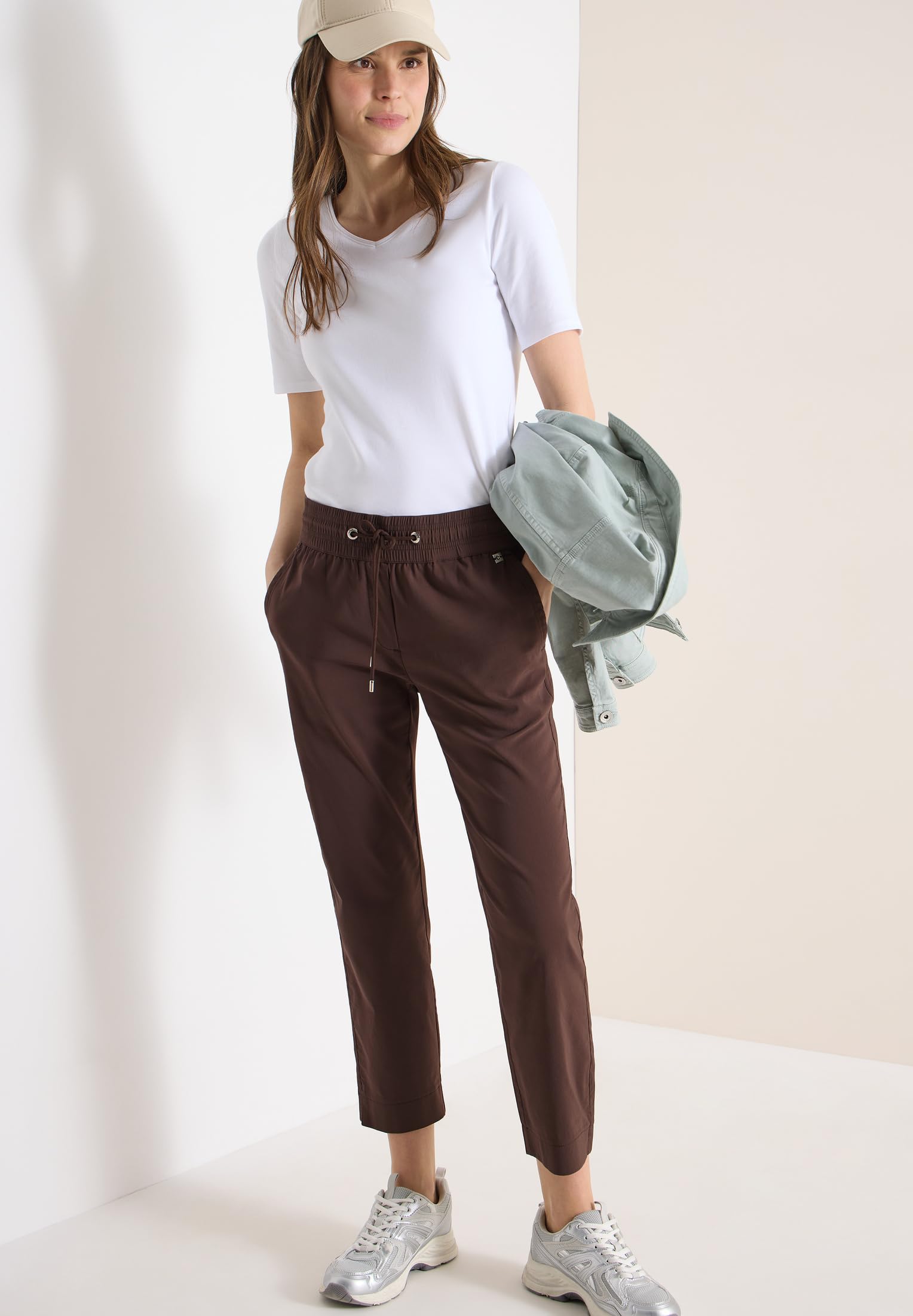 Cecil - 3817702, Pantaloni Slim Leg Donna