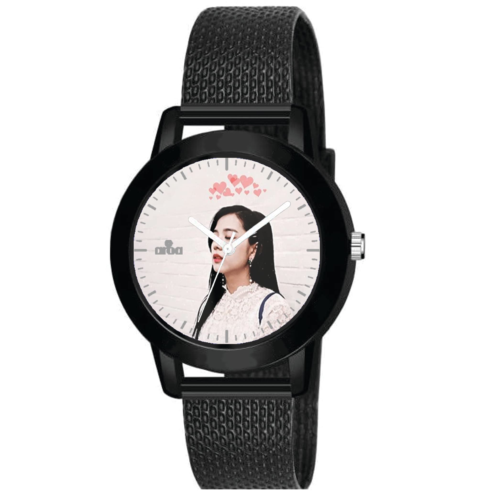 AROA Watch for Womens with Blackpink Jisoo Cute Model :534 in Black Metal Type Rubber Analog Watch Pink Dial for Women Stylish Watch for Girls (B0C4PVGZ5P) Amazon Price History, Amazon Price Tracker