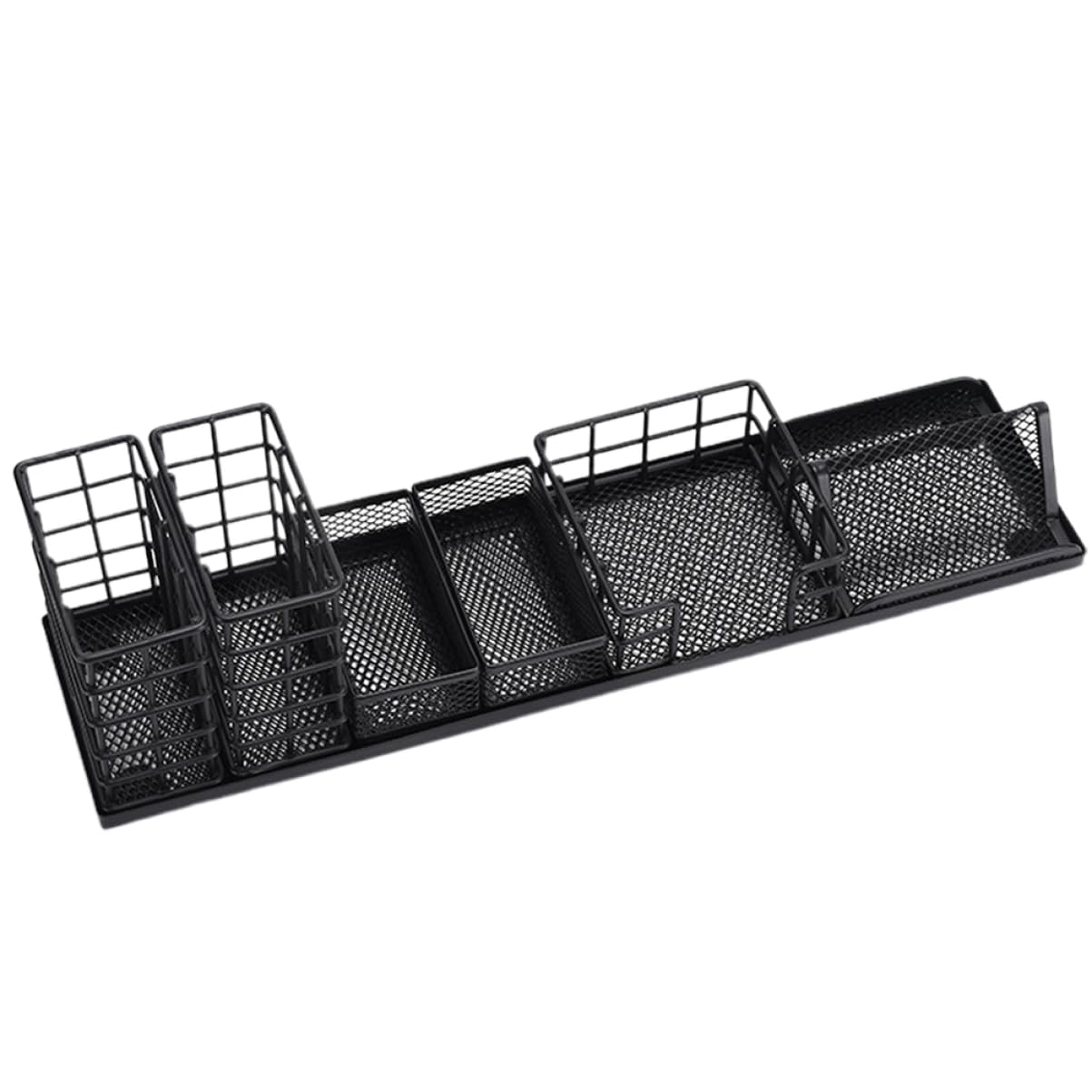Homoyoyo 1 ensemble Kit Organisateur de Bureau Ensemble de Pots à Stylo Multifonction avec Compartiments pour Fournitures Écrites et Accessoires de Bureau