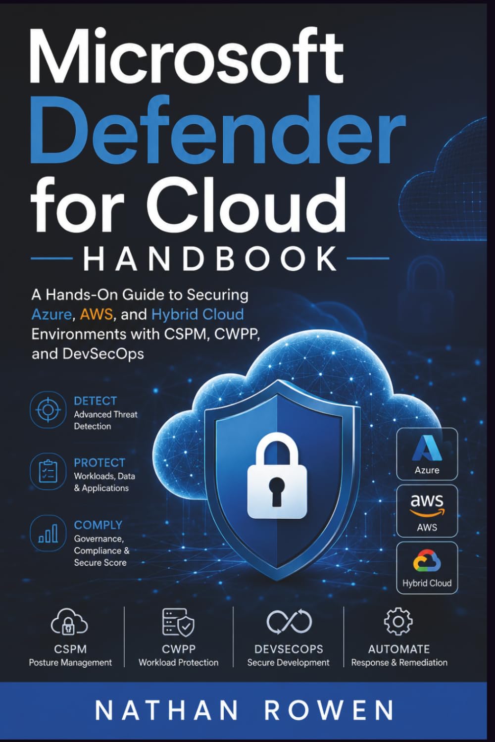 Microsoft Defender for Cloud Handbook: A Hands-On Guide to Securing Azure, AWS, and Hybrid Cloud Environments with CSPM, CWPP, and DevSecOps