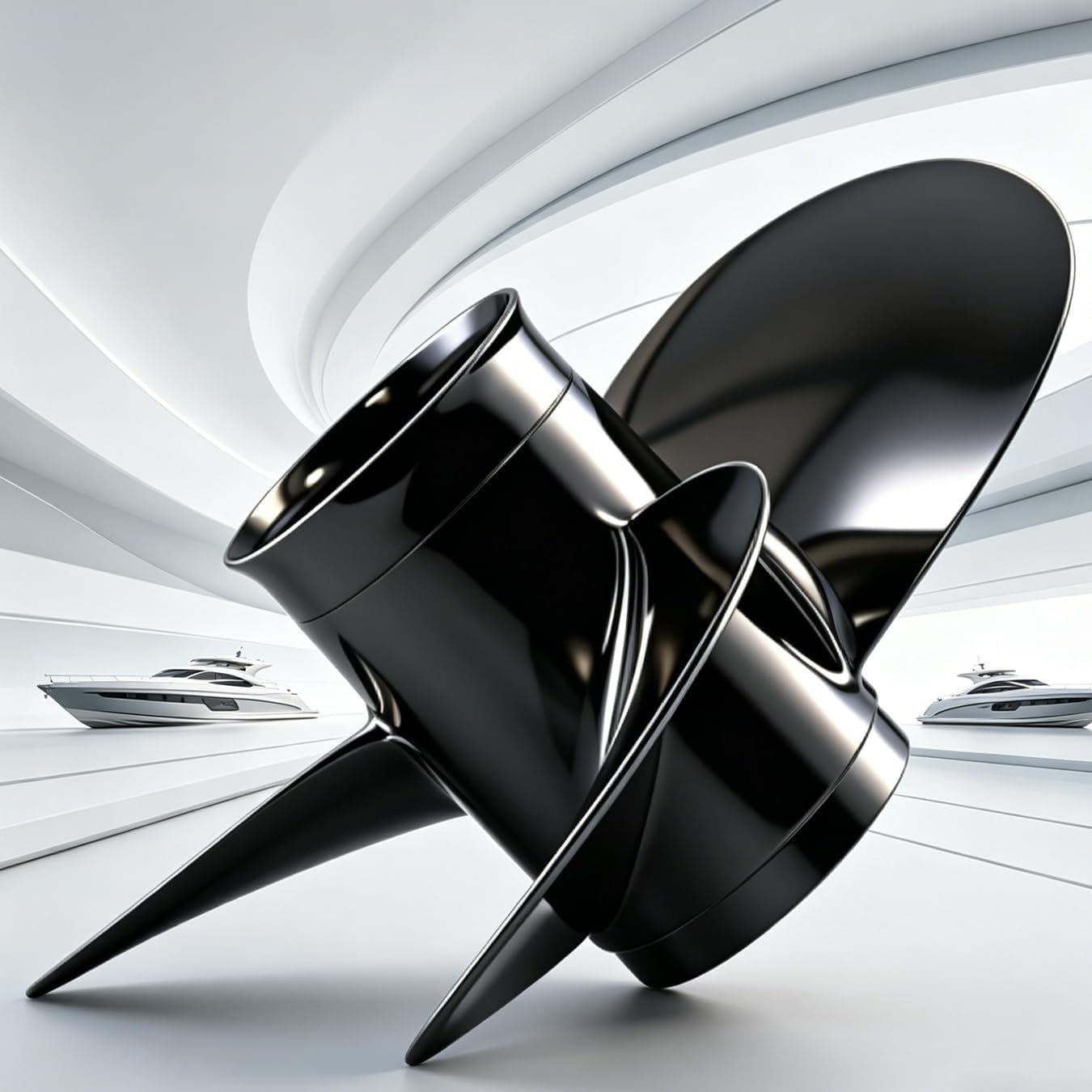 Outboard Propeller 12 1/4 x9 12 1/4 x8 11 1/4x10 Pitch, 13 Spline Tooth, Fit for Mercury 25-70HP Engine, 12.1x9p 12.2x8p 11.8x10p Aluminum Boat Motor Prop, Pressed-in Hub,3 Blades, RH