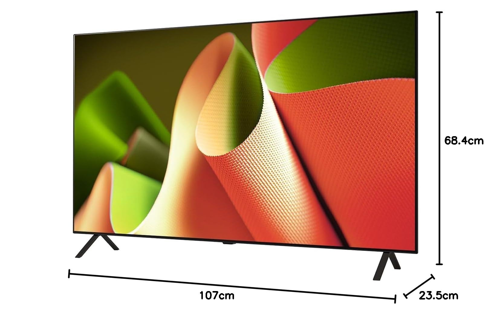 LG OLED TV 2024 | OLED48B4 | 48'' (121 cm) | OLED| Procesor 2024 AI 4K | Dolby Vision & Atmos | Alexa