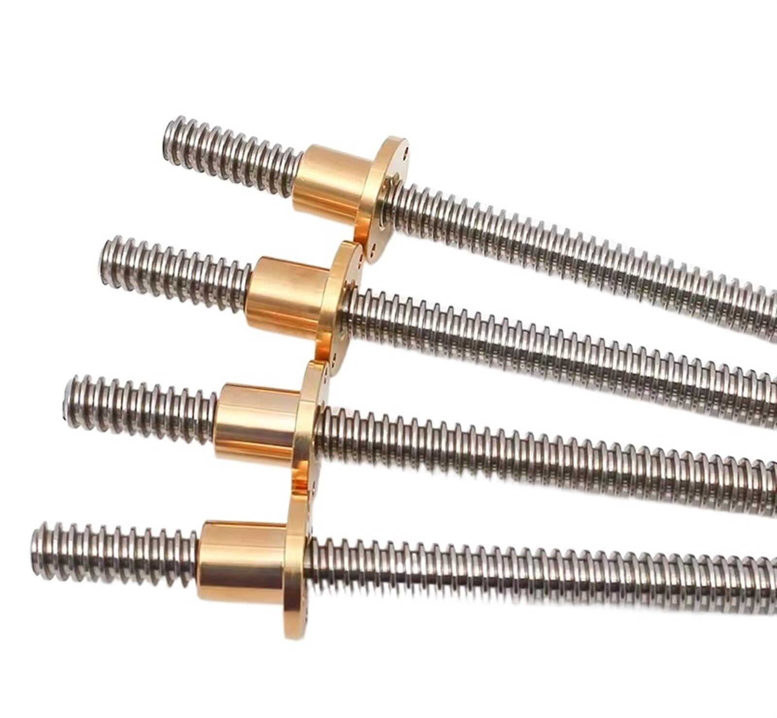 Metal Ball Screw nut T20 Lead Screw Linear Guide Lead 8mm Pitch 4mm Length 100mm to 1000mm with Brass Nut CNC 3D Printer(700mm)