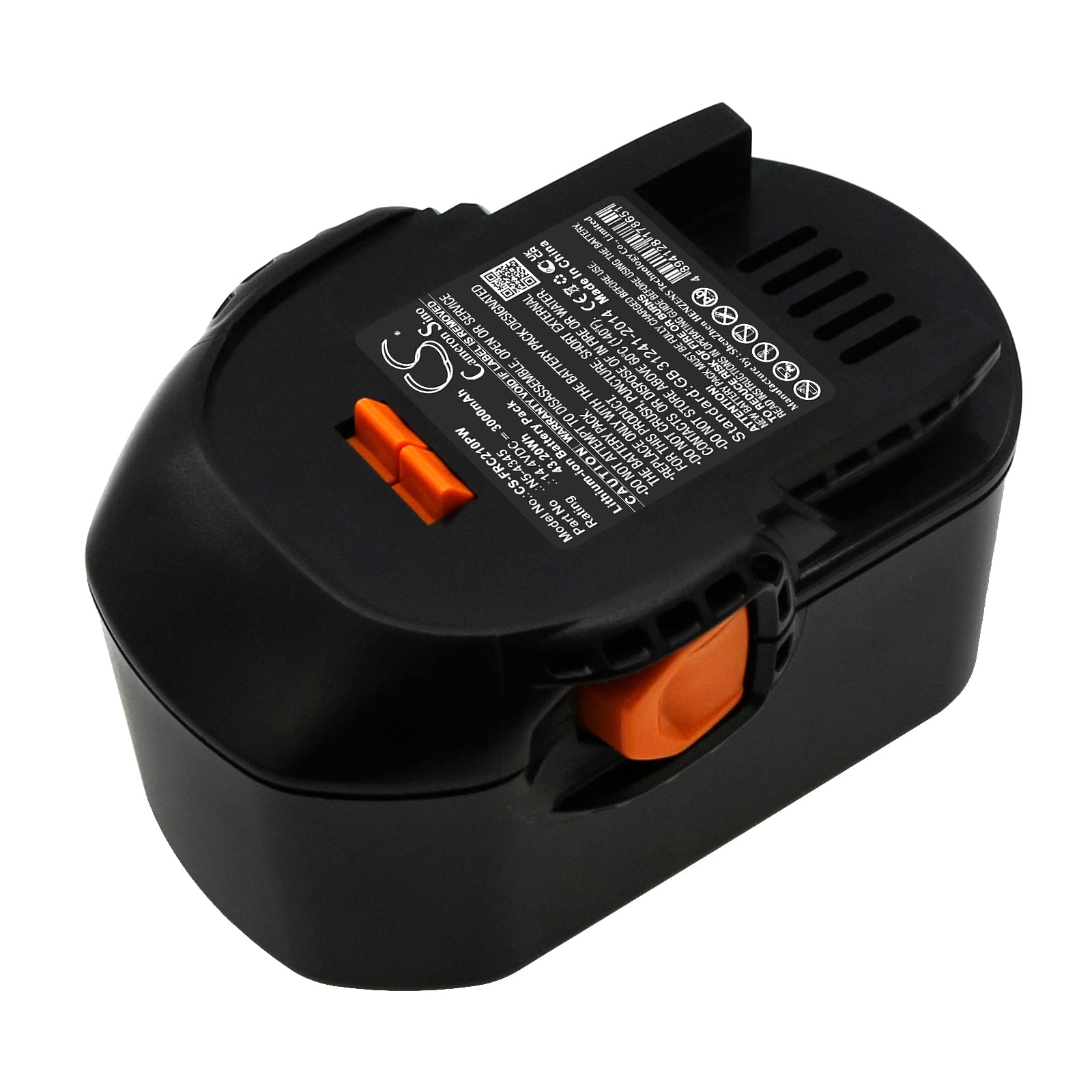 TECHTEK Batteria 3000mAh compatibile con [Fromm] Dynamic 2100 sostituisce N5-4345