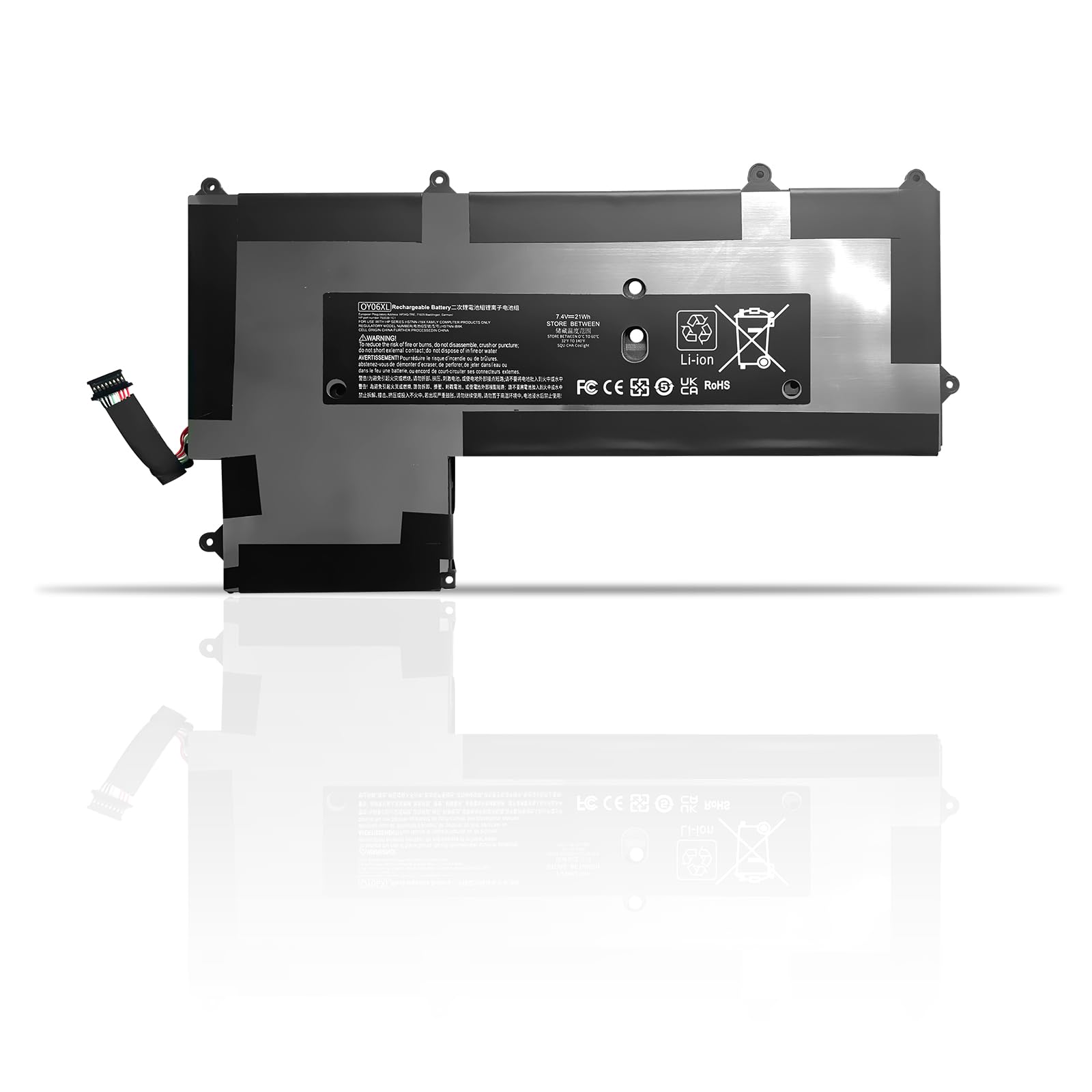 OY06XL HSTNN-DB6A HSTNN-UB7J L11421-542 HSTNN-IB8O L11421-1C HSTNN-LB8L Zamiennik baterii laptopa do HP Pavilion 14-CE 15-CS 15-DA 250 255 G7 Series Notebook (7,4 V 21Wh) )