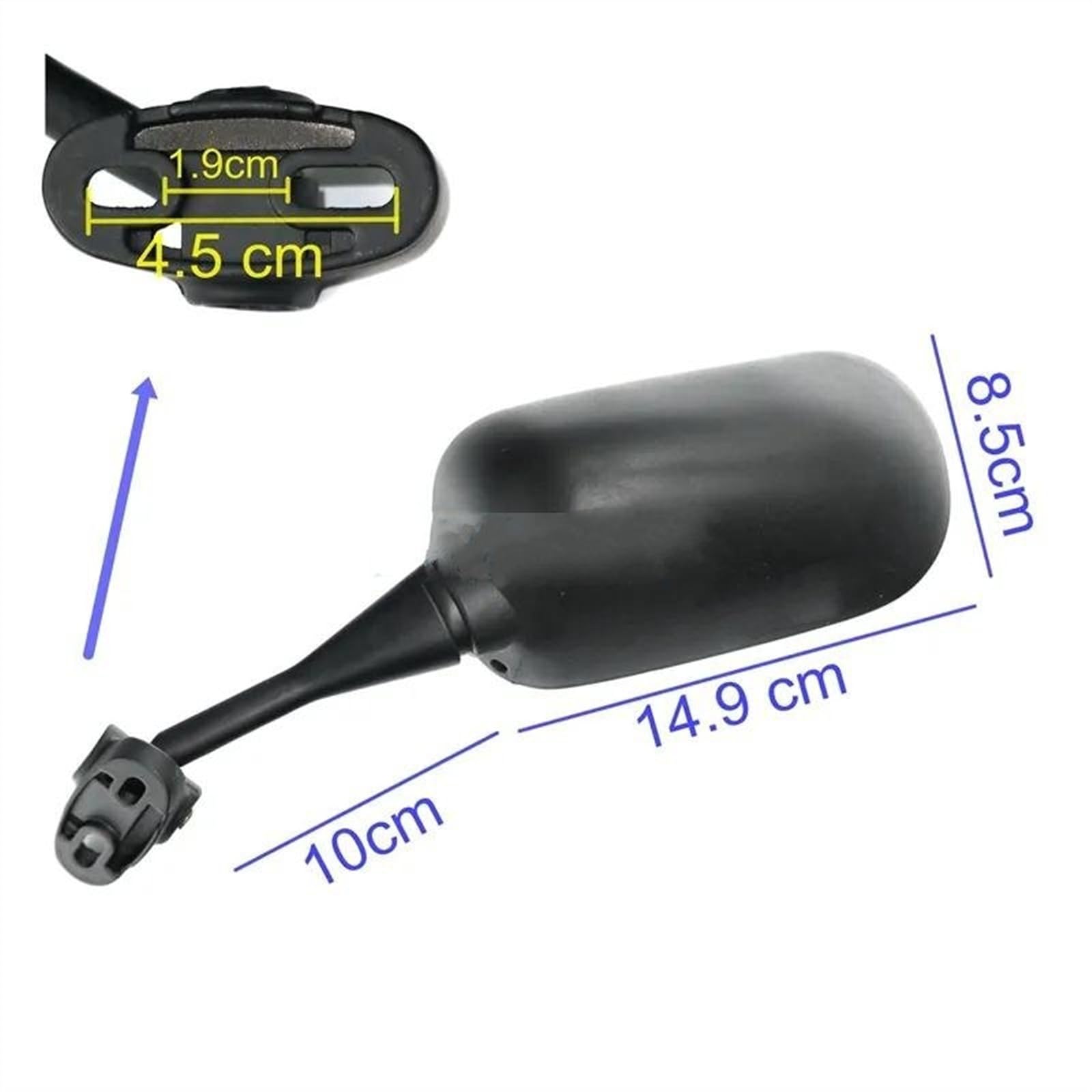 Pour CBR600 Pour CBR600RR Pour CBR1000 Pour CBR1000RR Rétroviseur Moto Course Sport Vélo Rétroviseurs Latéraux Arrière Rétroviseurs Moto