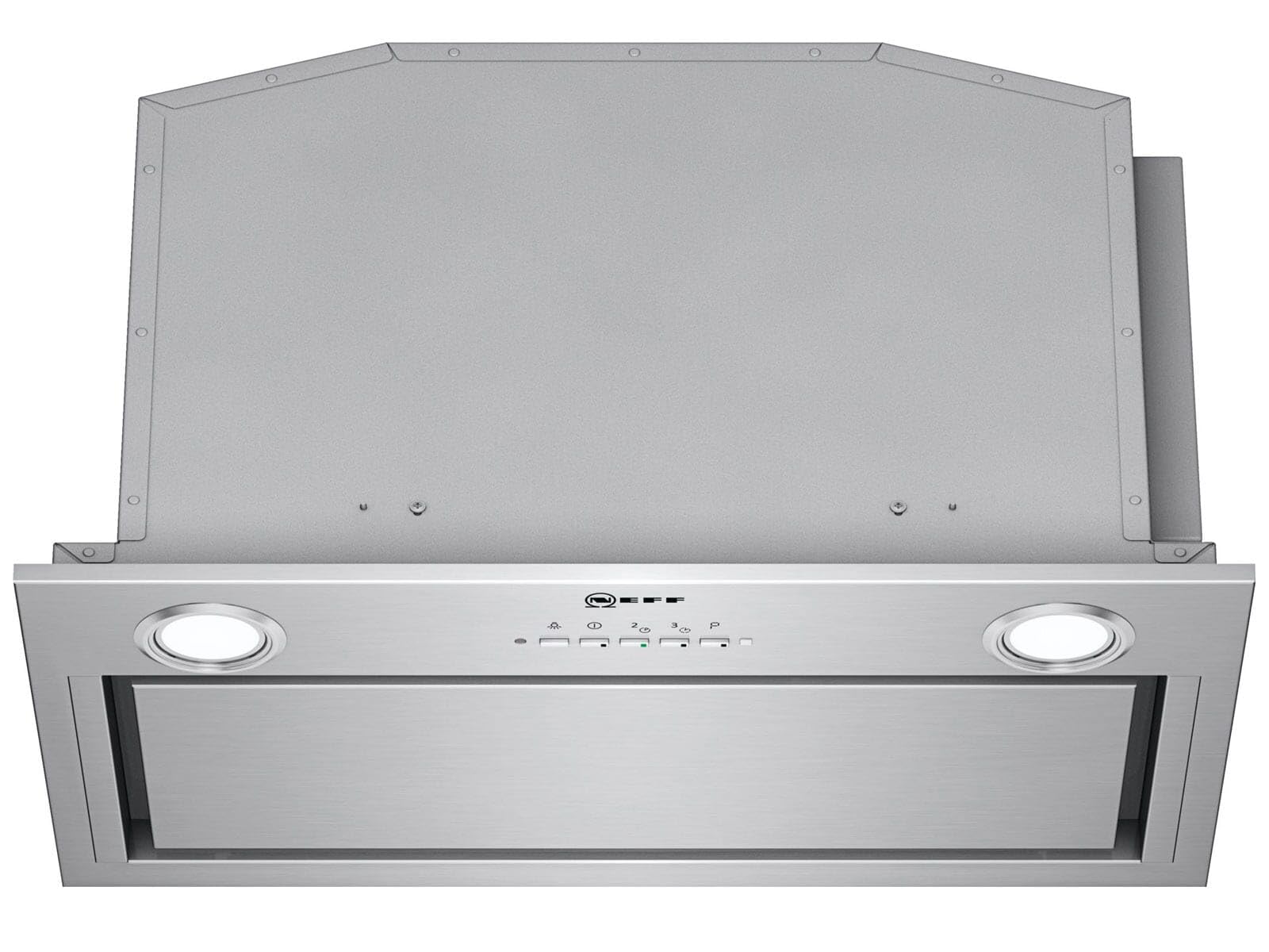 Groupe filtrant Neff D55ML66N1 - Hotte aspirante Intégrable - largeur 52 cm - Débit d'air maximum (en m3/h) : 730 - Niveau sonore Décibel mini. / maxi. (en dBA) : 44 / 64