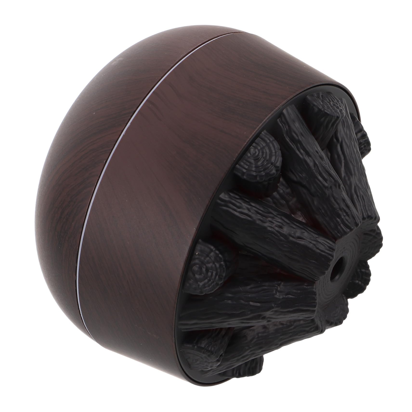 Diffuseur air flamme simulée Homoyoyo humidificateur bois pour une ambiance zen