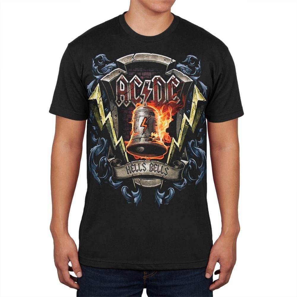 Men's Ac/Dc-hells Bells Shield T-shirt Ac/Dc-hells Bells Shield T-shirt (pack of 1)