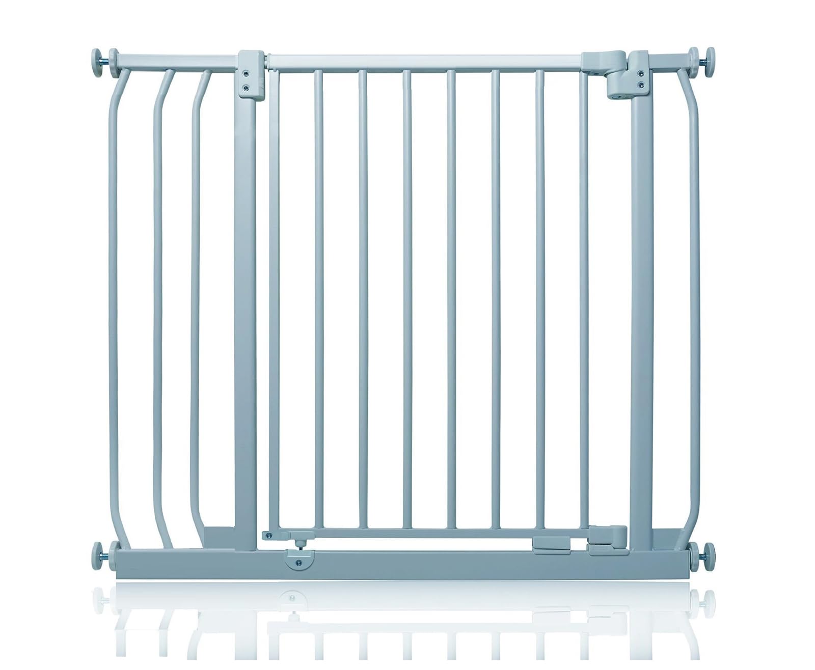 Safetots Elite Pressure Narrow Safety Gate, 65.5cm - 74.5cm, Matt White, Narrow Pressure Fit Stair Gate, Baby Gate for Doors Hallways and Spaces, Safety Barrier, Easy Installation — view 43