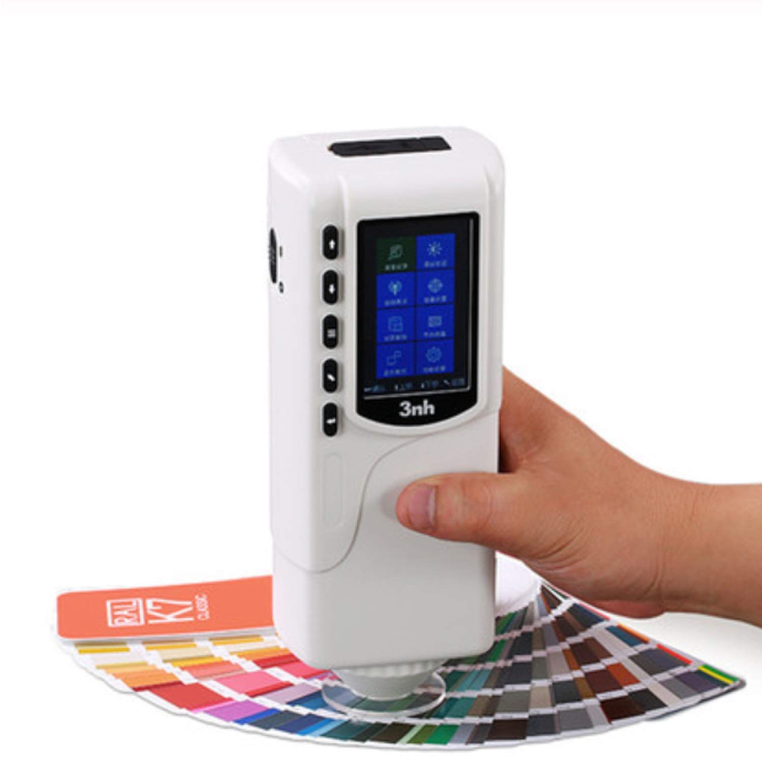 Colorimeter NR60CP Double Locating Portable Digital Colorimeter with 4mm 8mm Measuring Apertures Switchable Color