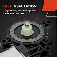 Vista 7 de A-Premium Motor de elevación de elevalunas eléctrico trasero izquierdo compatible con Mazda 2 2011-2014, 3 2010-2013, 6 2009-2017, 3