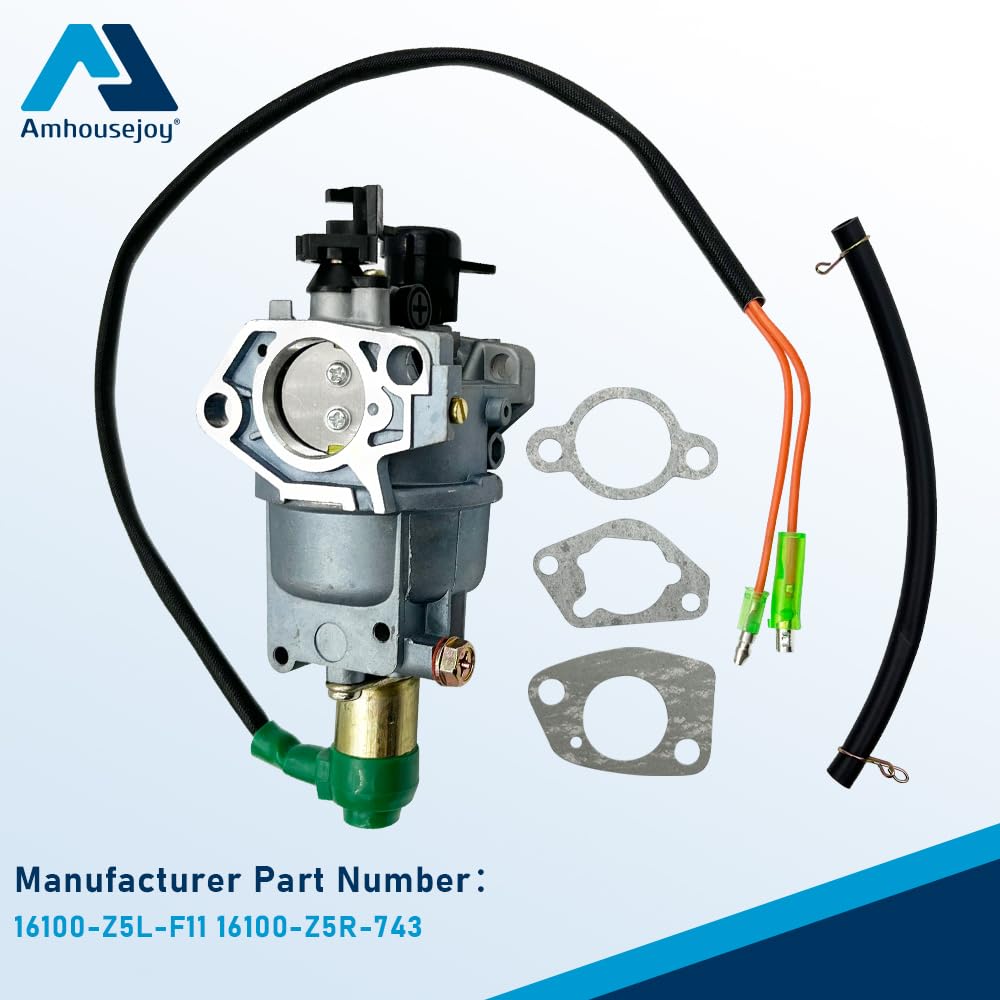 16100-Z5L-F11 Carburetor w/Solenoid Fit for Honda GX240 8HP GX270