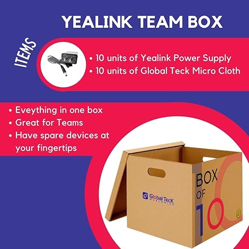 Miniatura 7 de Yealink PS5V1200US Fuente de alimentación 5V 1.2A, teléfonos compatibles con Yealink - SIP-T20P, SIP-T22P, SIP-T26P, SIP-T27, SIP-T28P, SIP-T41P,