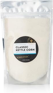 Classic Kettle Corn Popcorn Seasoning | Non-GMO & Gluten Free | Vegan Friendly | Movie Theater, Sweet Low-Calorie Popcorn Seasoning | Dell Cove Spices - Half Pound