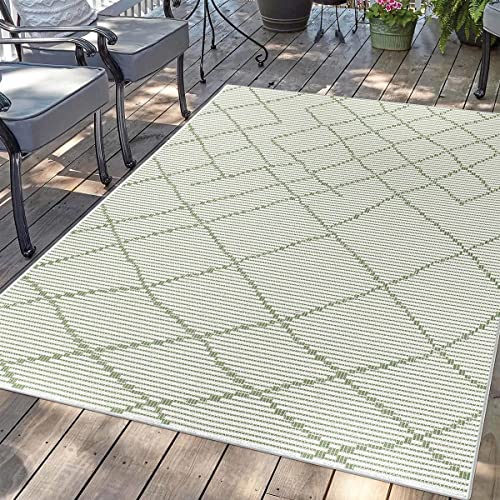 carpet city Outdoor Teppich Terrasse Wetterfest - 240x340 cm -...
