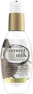 OGX Nourishing + Coconut Milk Anti-Breakage Serum, 4 Fl Oz