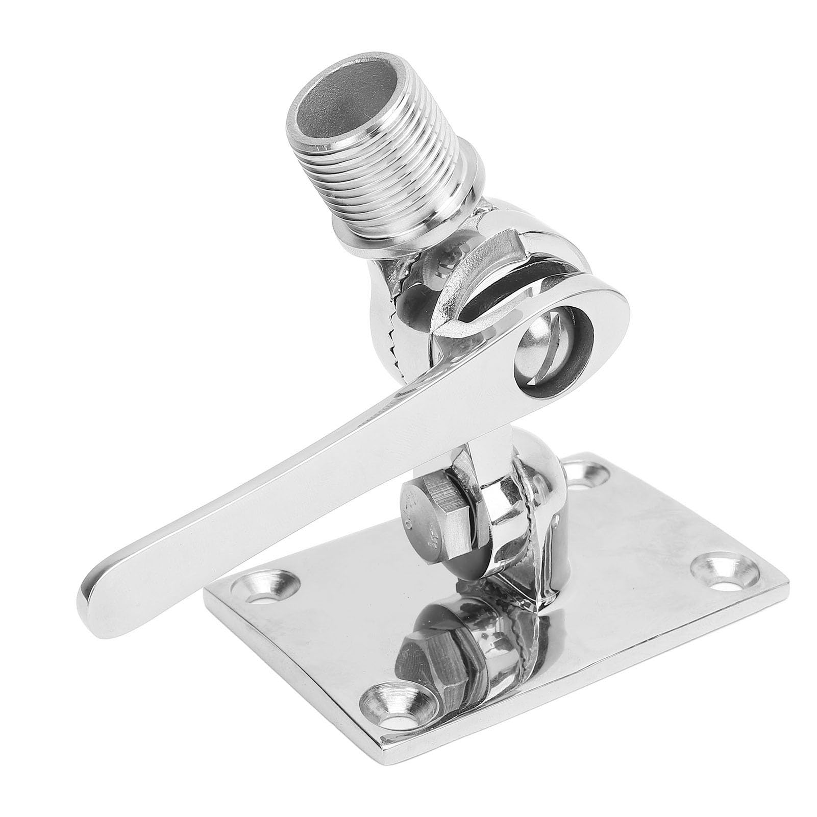 VBESTLIFE Staffa per Antenna VHF Marina 316 Acciaio Inossidabile Base a