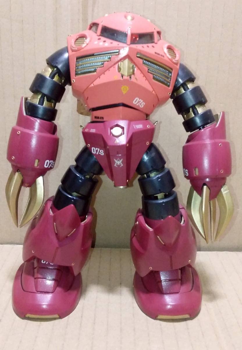 Amazon.co.jp: ［改修塗装済み完成品］MG 1/100 MSM-07S シャア専用 