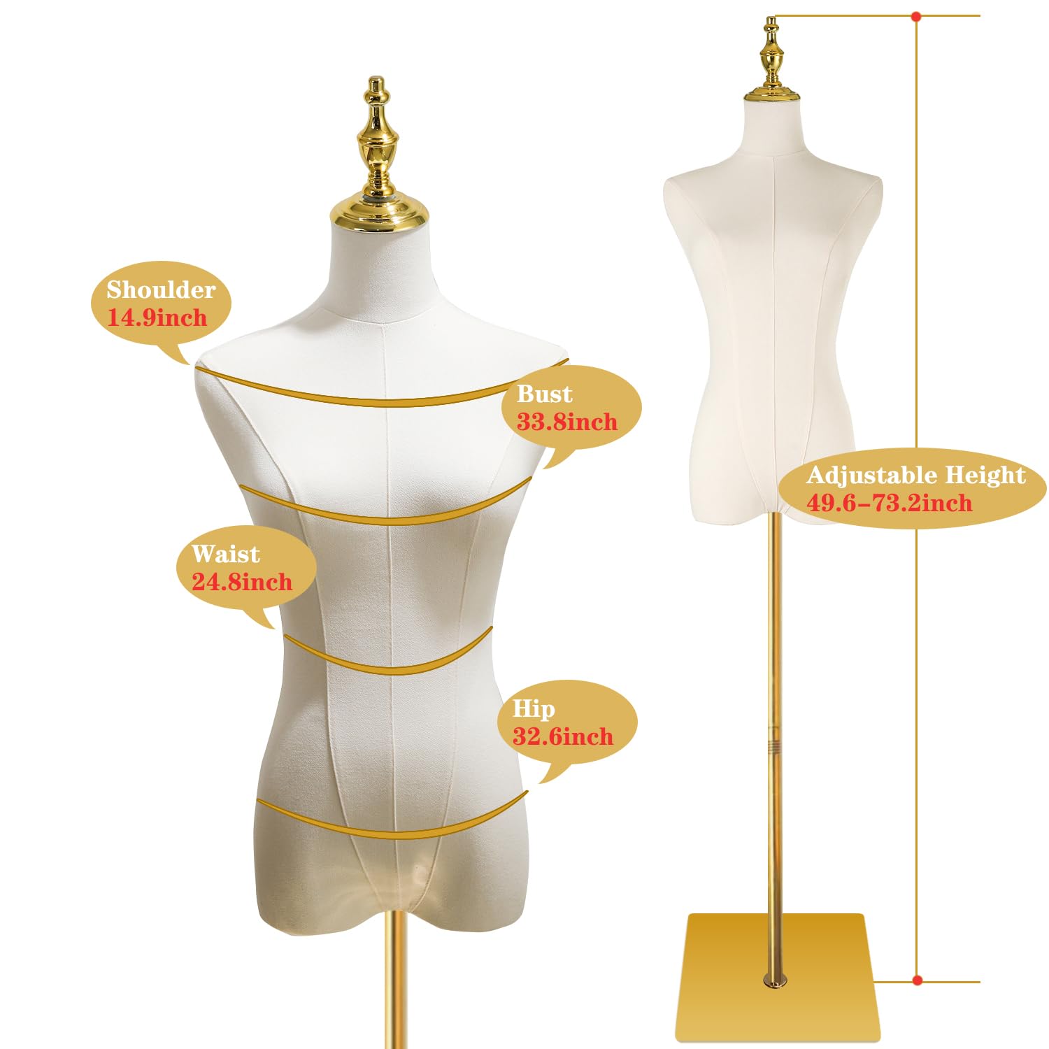 GoTo Firm Upholstery Foam Cushion 3"H X 33"W X 89"L - 44ILD Made In USA For Furniture & Boat Seats