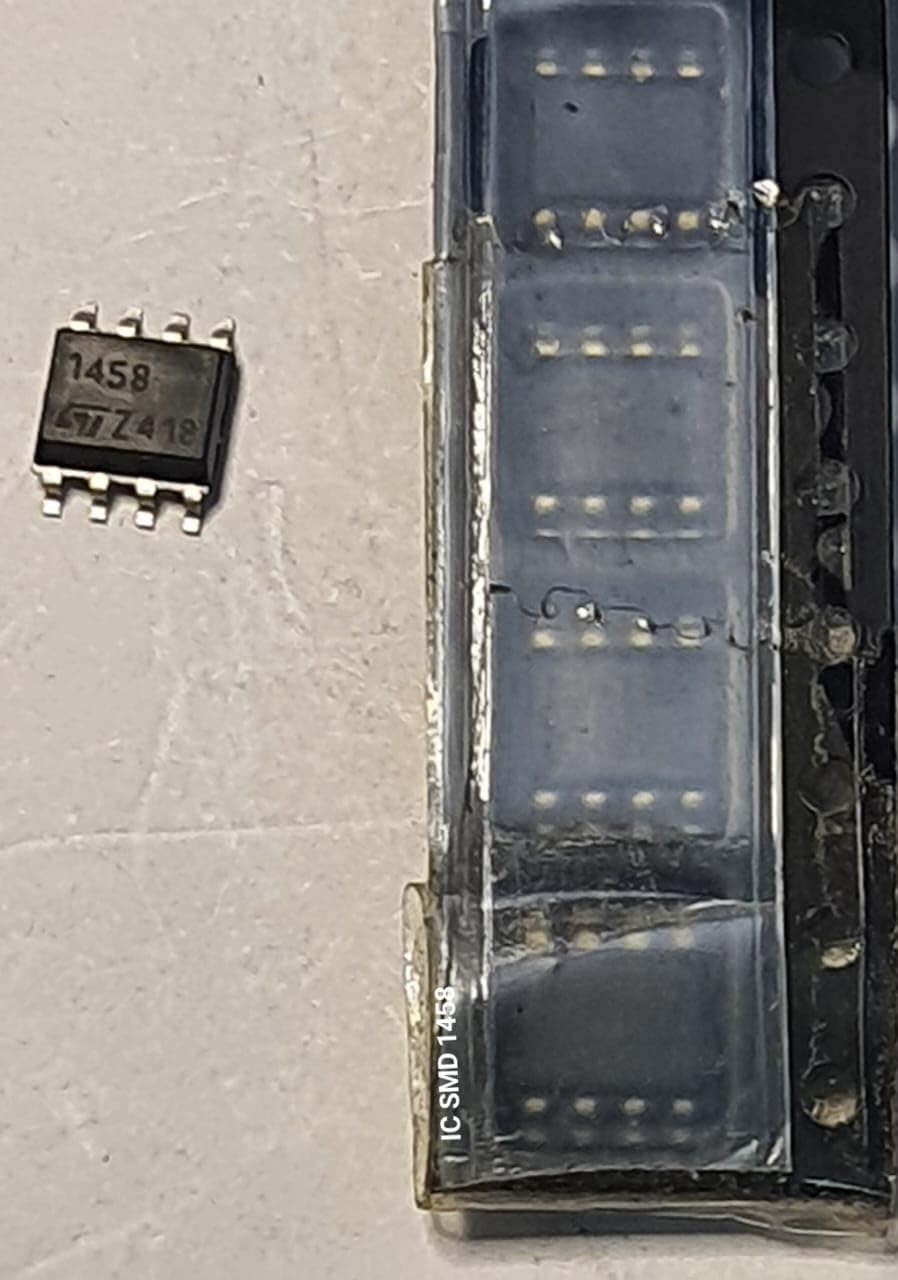 SMD 1458 Dual Operational Amplifier IC, 8-Pin, Pack of 2.-image-13