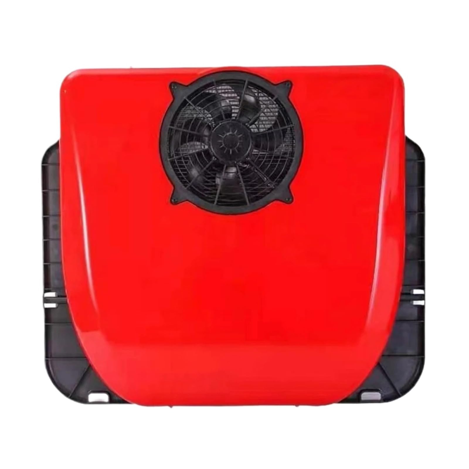 Universal Integrated Low Profile Rooftop Portable Dc 12V 24V Rv Camper Trailer Parking Air Conditioner For Van Quiet Comfort Highly Efficient Cooling(Red,24V)