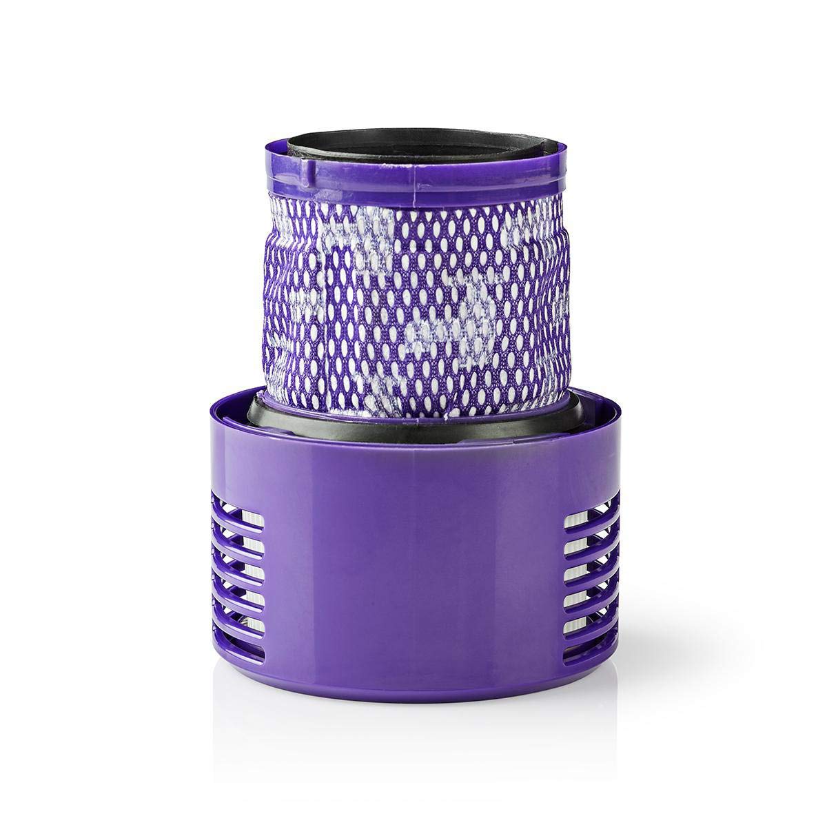 Nedis Vacuum Cleaner Cartridge Filter Replacement for Dyson V10 and SV12, Motor Filter, HEPA class H13