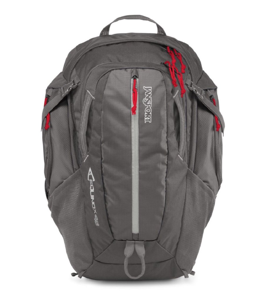 jansport backpack big campus rose smoke JanSport Cool Student Remix Backpack With 15 Laptop Pocket Misty Rose