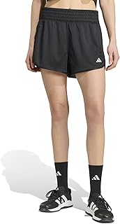 adidas Women's Pacer Essentials Knit High-Rise Shorts