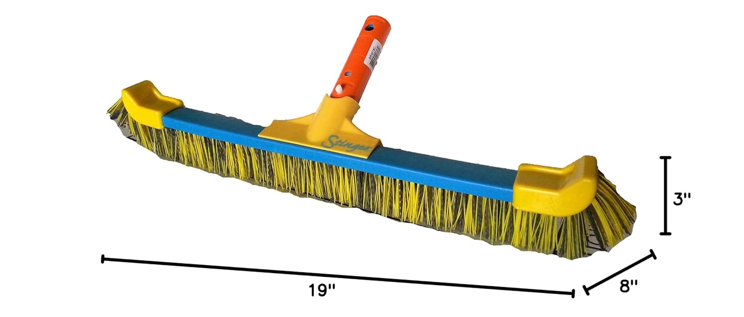 Pro Stinger 18" Plaster Brush 50% Grit & 50% Yellow Bristle