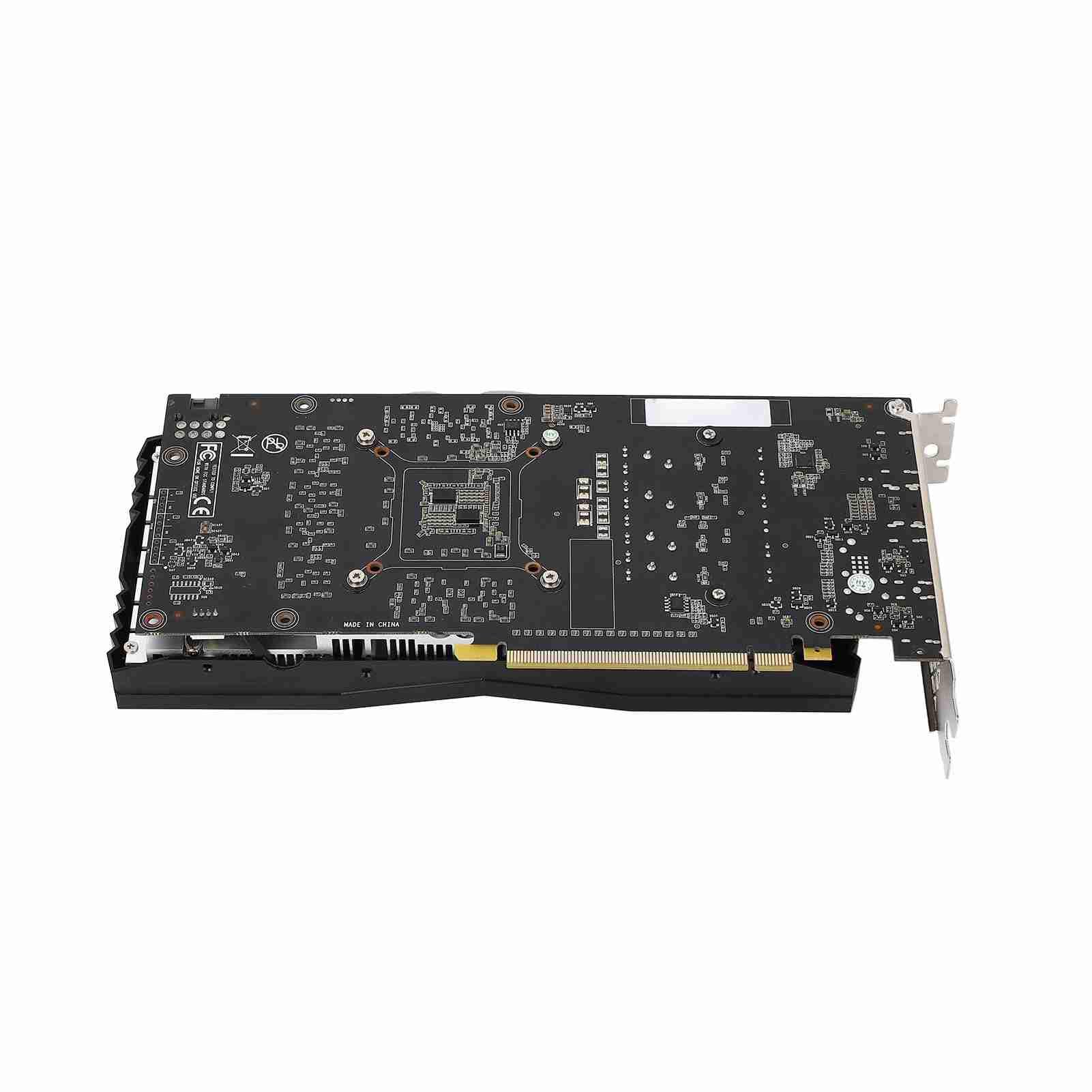 Yctze 6 GB 5 Scheda Aphics da Gioco Porta 192 Bit 3 Interfaccia Multimediale HD GPU PC 4K con 2 Ventole di Raffreddamento Schede Aphics per Computer per PC da Gioco
