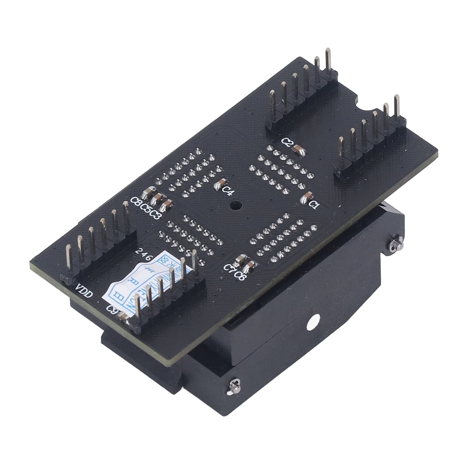 Demeras Adattatore Programmatore RT809H Presa QFP80 Ad Alta velocità per la Programmazione EMMC in Applicazioni di Manutenzione