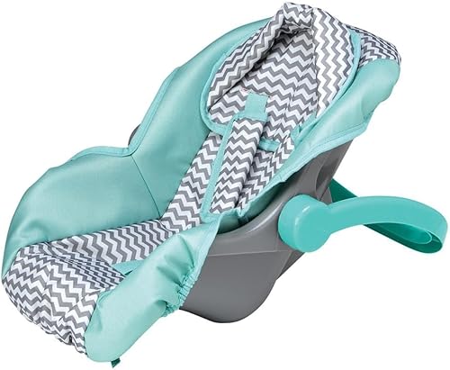 Miniatura 3 de Adora Zig Zag - Portabebés para asiento de automóvil con funda extraíble, lavable a máquina y se adapta a la mayoría de muñecas y animales de felpa