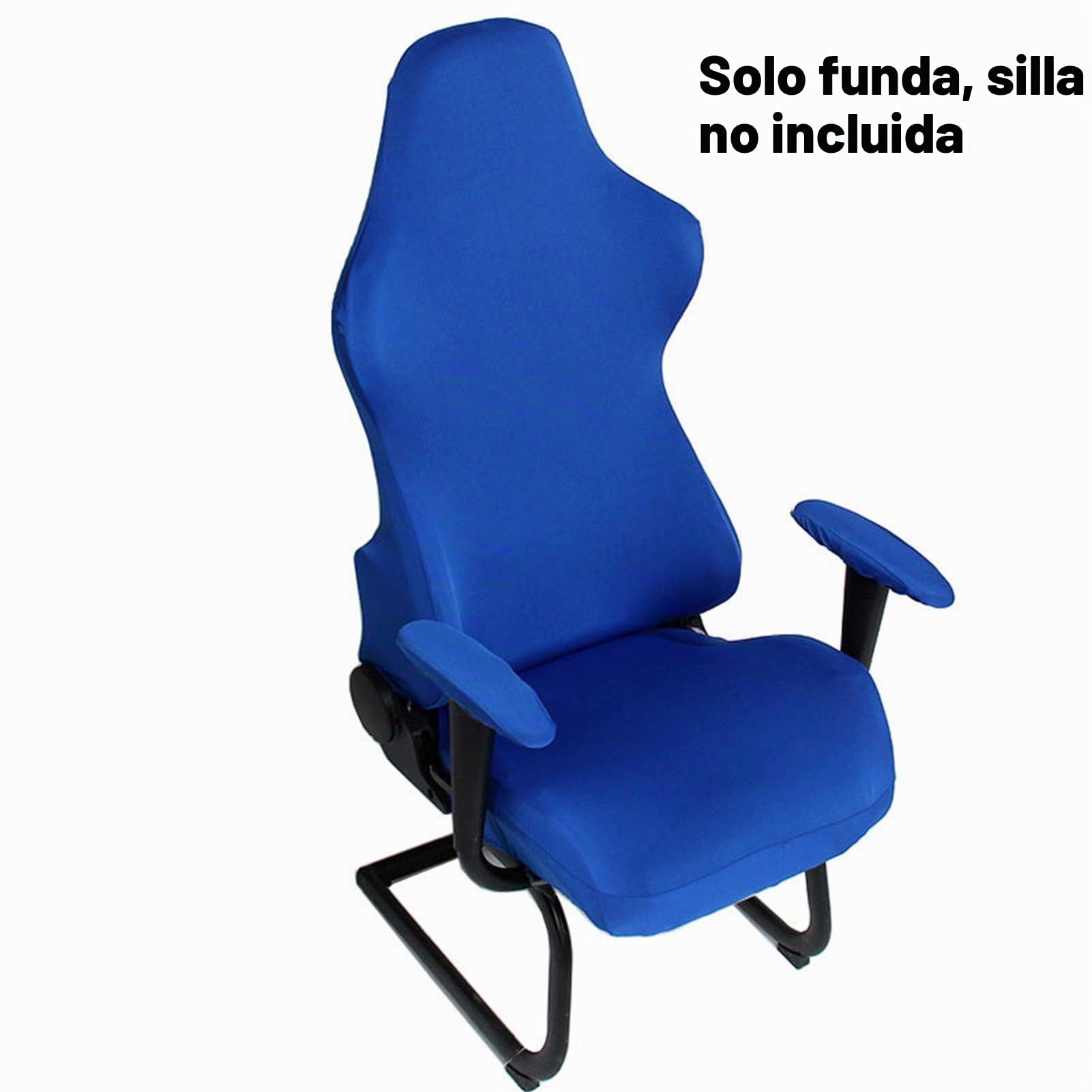 Funda Universal para Silla de Ordenador de Juego/Carreras, Funda Lavable para Silla (Solo Funda de Silla, Sin Silla)