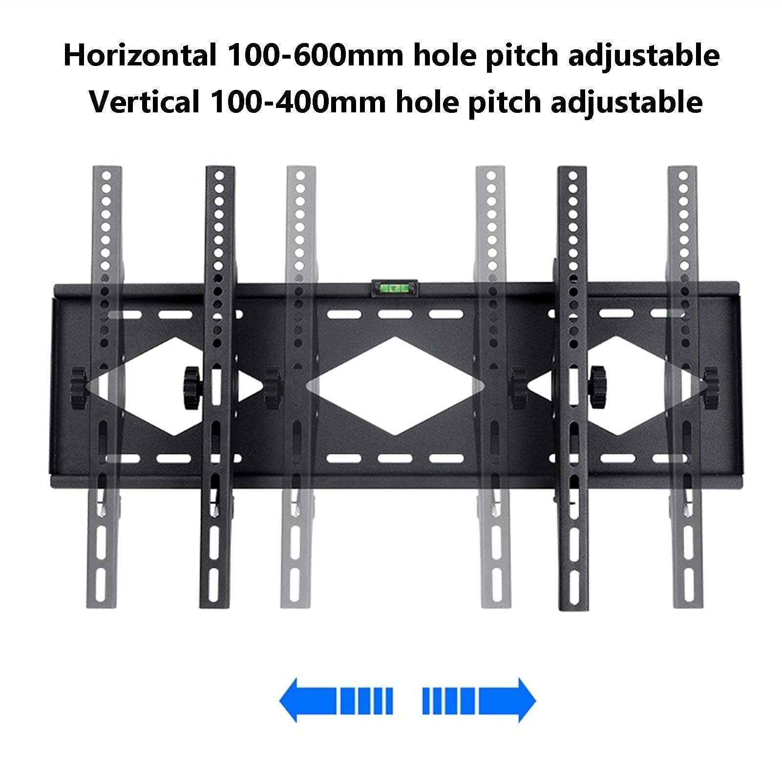 LIU- Soporte De Pared Inclinable para TV con Diseño De Perfil Bajo para Televisores De 42 "- 75", Ajuste De Inclinación De 15 °, Carga De 100 Libras, VESA Máximo 600x400 Mm
