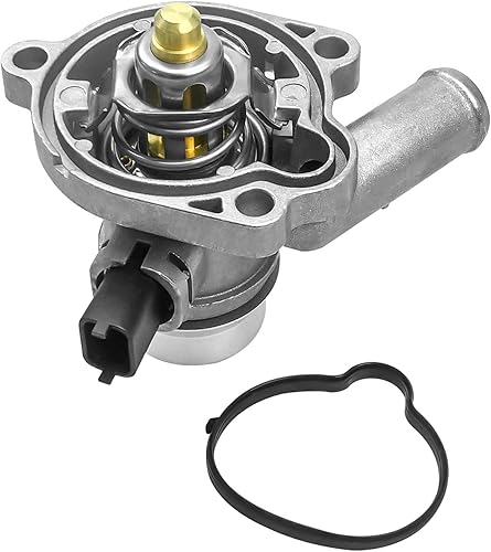 55565336 Conjunto de carcasa de termostato de refrigerante de aluminio para Chevy Cruze Trax Sonic Buick Encore 2012-2020 1.4 Reemplazar 55579010