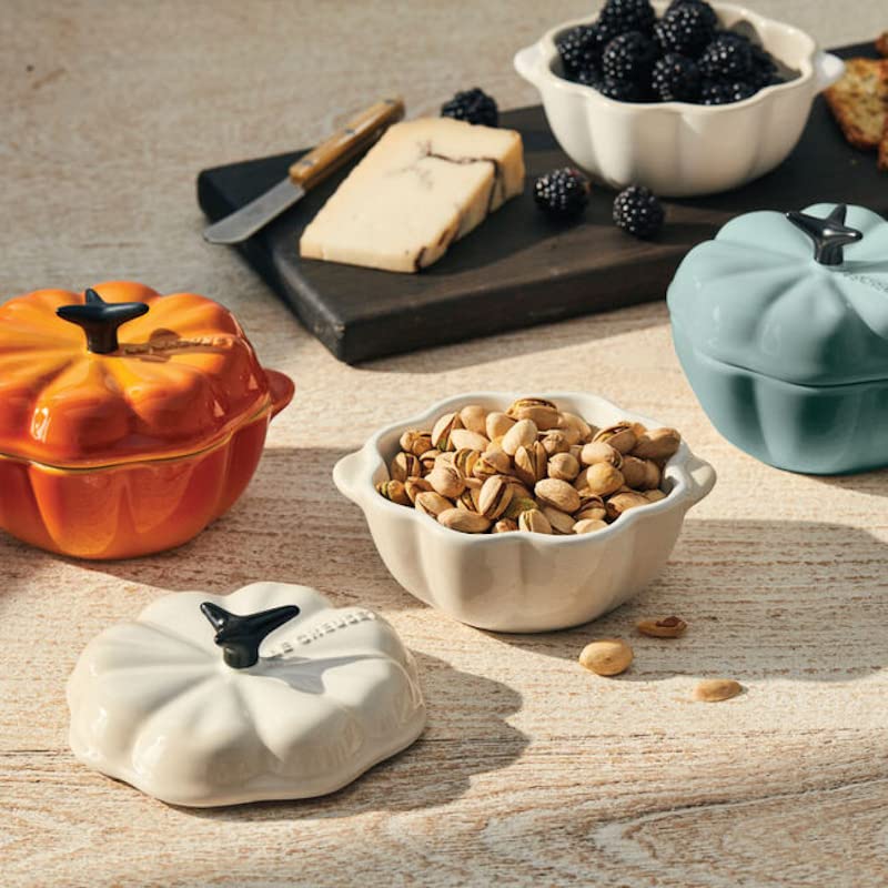 配送 ル・クルーゼ LE CREUSET パンプキン 約22cm メレンゲ ハロウィン