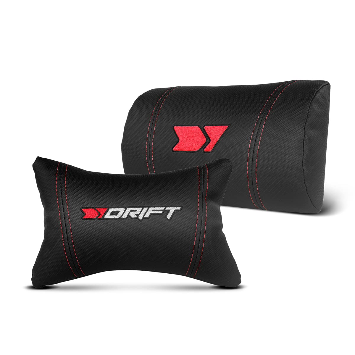 DRIFT GAMING DR350 – Sedia Gaming Ergonomica Professionale con Braccioli 4D, Cuscini Lombare e Cervicale, Reclinabile a 135°, Ruote Silenziose, Nero-Rosso