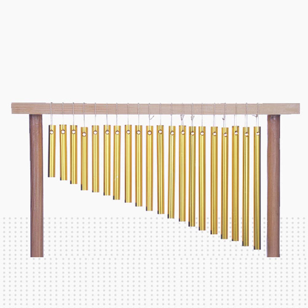 Campanelli da bar a singola da tavolo Campanelli eolici a 20 toni con martello per musica in classe Meditazione Yoga Strumento A Percussione