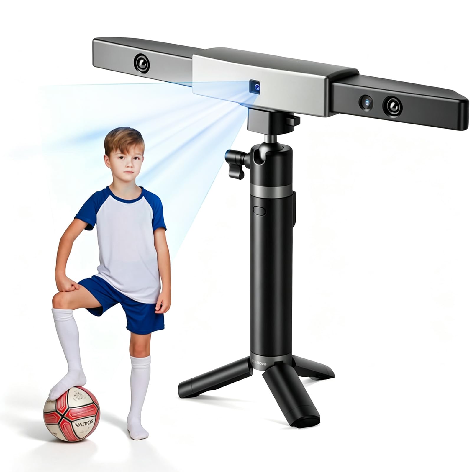 Range 3D-Scanner, 360 x 650 mm großer Einzelscan-Bereich, 0,1 mm Präzision, Handscanner für große Objekte wie Autos & Möbel, 18 fps, kompatibel mit 3D-Druck & Reverse Engineering
