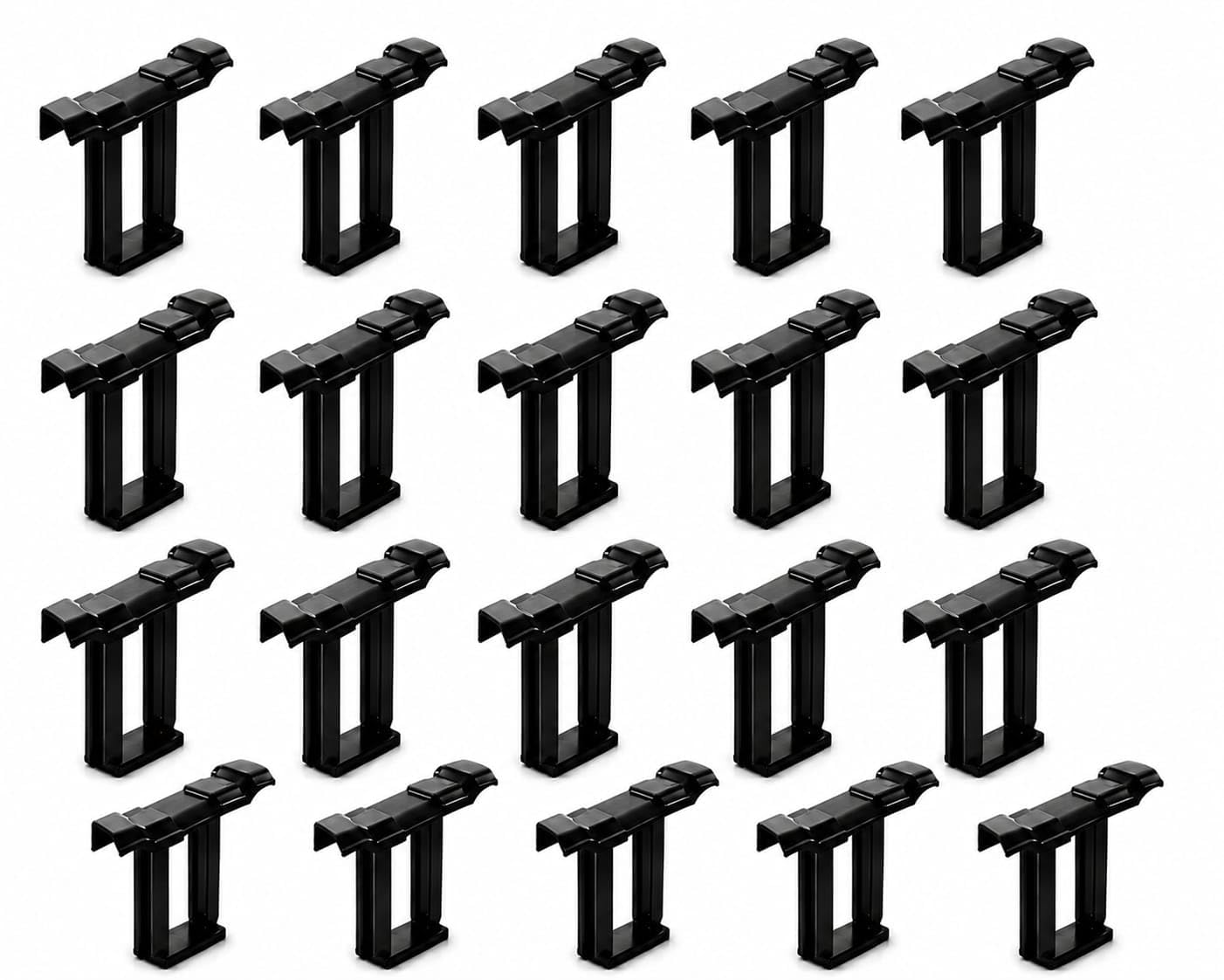 Solar Panel Drain Clips | 40mm - Pack of 20 | PV Module Water Drainage & Cleaning Support Clamps | Prevent Water Stains & Dust Build-Up-image-44