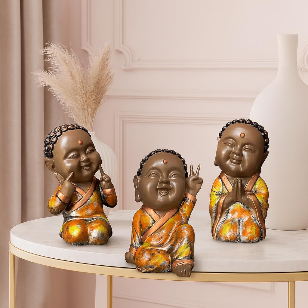 Cute Baby Buddha Figurines - Uplift Your Home -5