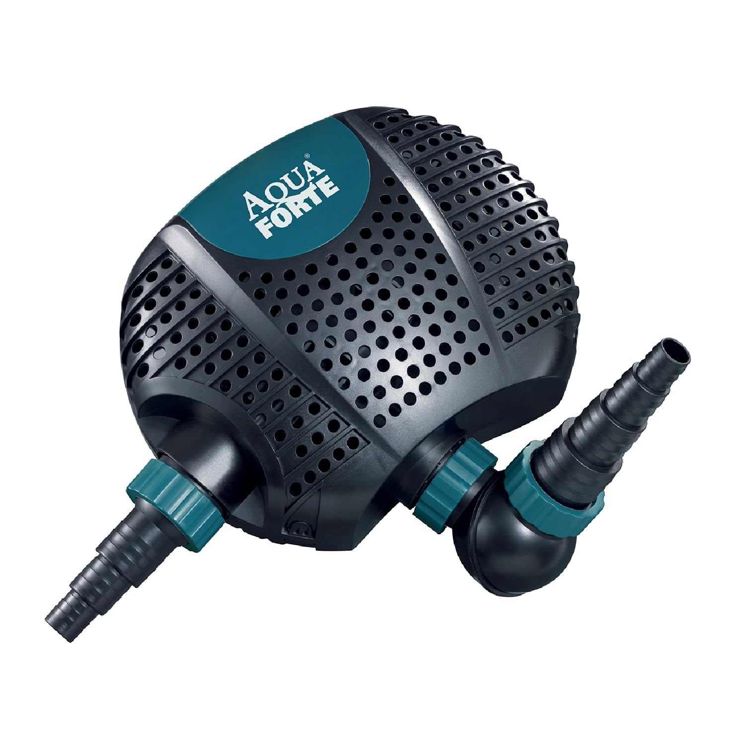 AquaForte O-5000 Plus, 40 vatios, caudal 5 m3/hora, altura 3,5 metros, longitud del cable 10 metros, para cursos de agua, cascadas, fuentes, filtros